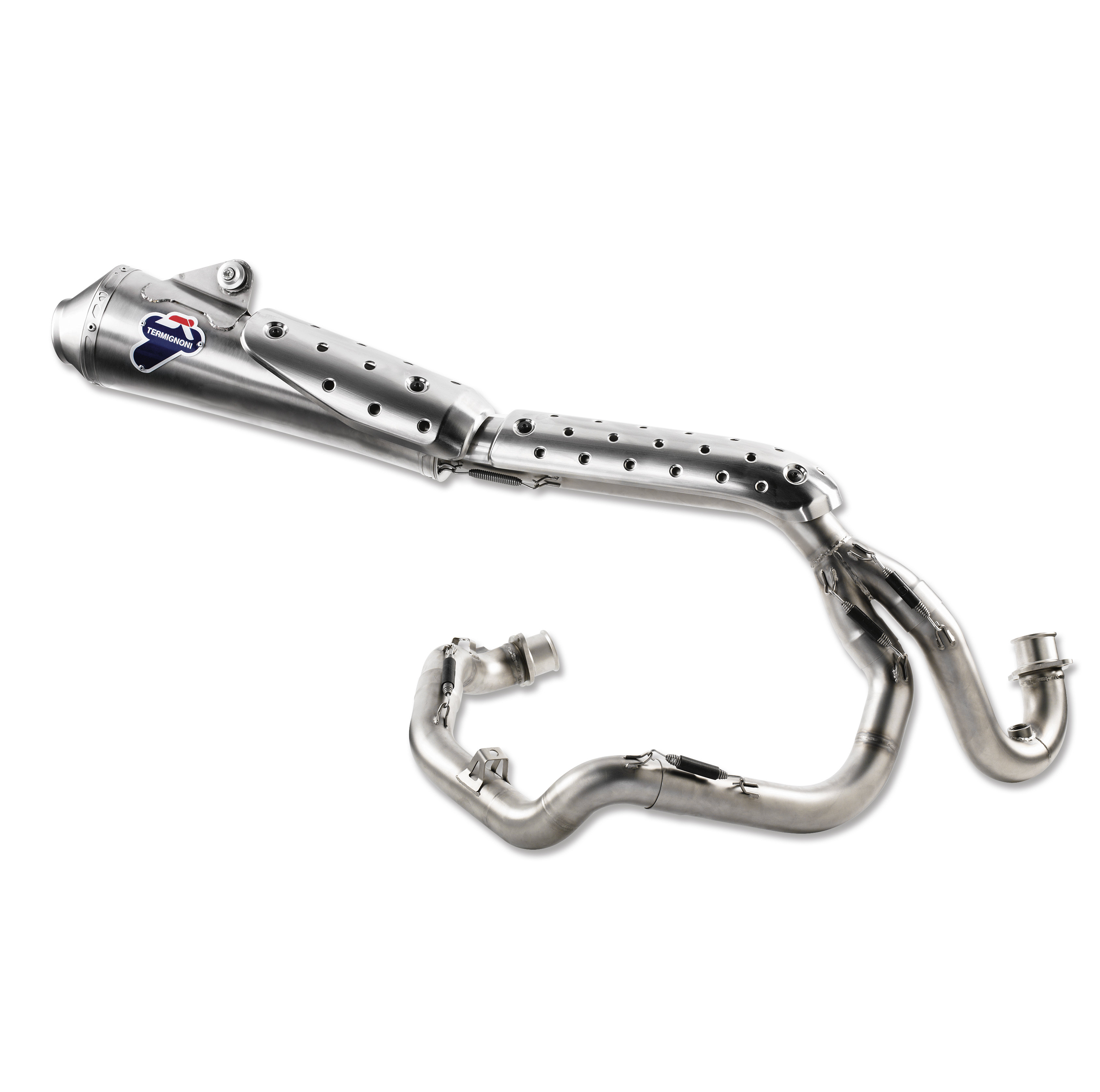 Race-Line complete steel exhaust system kit.(96480691Bb)