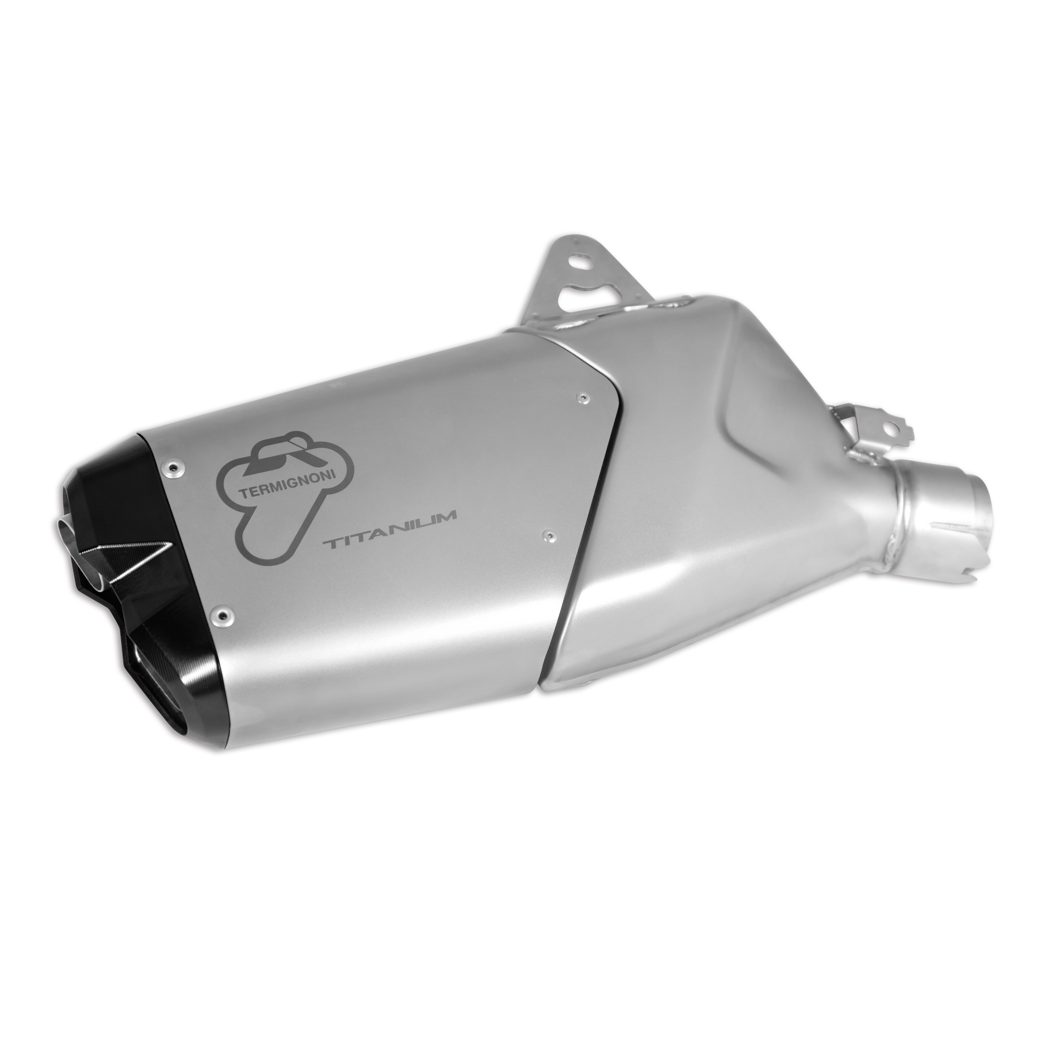 Type-approved silencer.(Homologated only EU4-b)