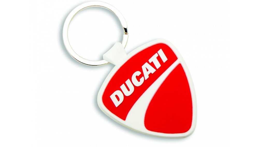 Ducati Shield Rubber Keyring