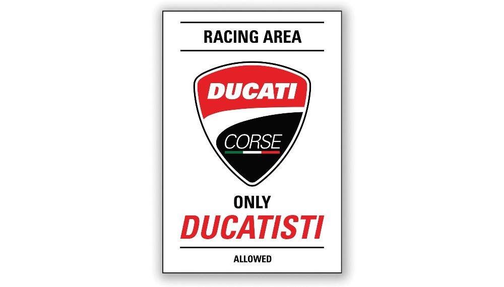 Ducati Corse Racing Area Magnet