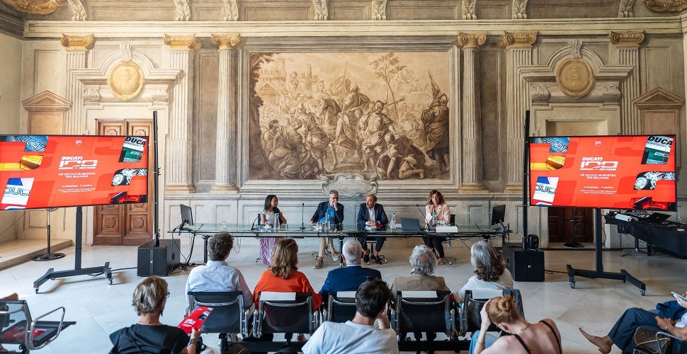 Design, performance, technology and art: Bologna celebrates Ducati on its Centenary